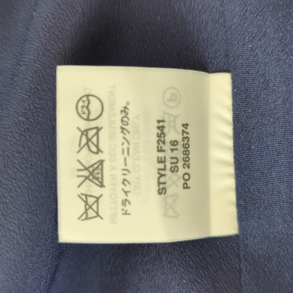 J. Crew Navy Mini Dress 100% Silk - Picture 11 of 11